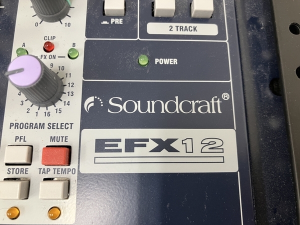 【動作保証】Sound Craft EFX12 アナログ ミキサー 16ch ハードケース付 中古 美品 O8844871_画像3