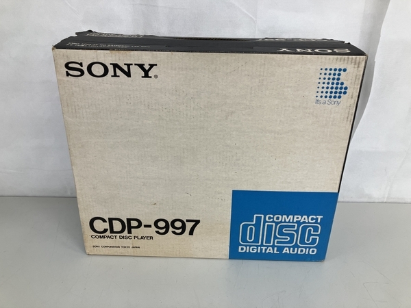 Sony ソニー CDP-997 1991年製 CDプレイヤー 音響機器 家電 ジャンク K8842243_画像10