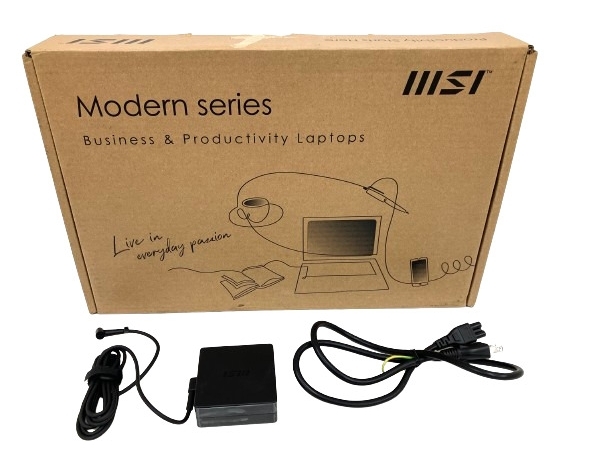 【動作保証】MSI Modern 15 H B13M 15.6インチ ノートパソコン i9-13900H 32GB SSD 1TB win11 中古 良好 M8777549_画像2