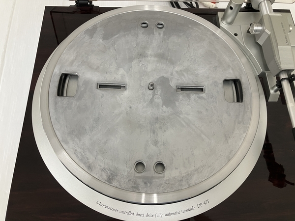 【動作保証】DENON DP-47F レコードプレーヤー DL-80MC カートリッジ デノン 中古 O8825230_画像5