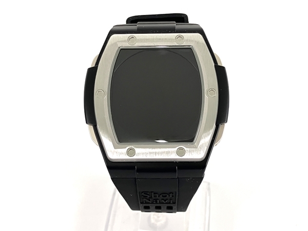 【動作保証】Shot Navi ショットナビ Crest ゴルフウォッチ GPS クレスト Silver 中古 良好 Y8841732_画像4