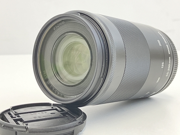 【動作保証】Canon EF-M 55-200mm 1:4.5-6.3 IS STM キヤノン EOS M ミラーレス 写真 レンズ 趣味 中古 Z8856856_画像1