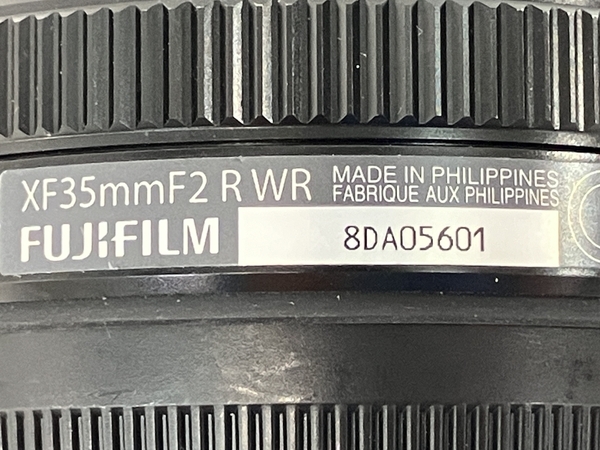 【動作保証】FUJIFILM FUJINON XF35mm F2 R WR 単焦点レンズ 富士フイルム フジノン レンズ 写真 趣味 中古 Z8856378_画像5