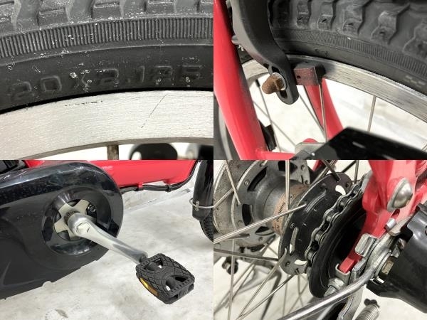 【動作保証】BRIDGESTONE A20L85 Angelino petite e 電動アシスト自転車 ブリヂストン 中古 楽 Y8823988_画像9