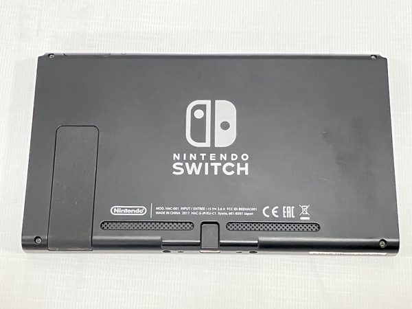 【動作保証】 Nintendo Switch HAC-001 スイッチ 有線LANアダプタ付き 家庭用 ゲーム機 本体 任天堂 ニンテンドー 中古 H8858727_画像9