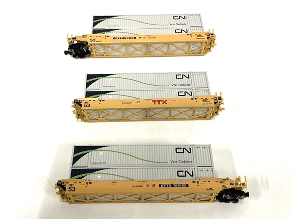 KATO 106-6183 Gunderson MAXI-IV Double Stack Car Nゲージ 鉄道模型 中古 B8843100_画像3