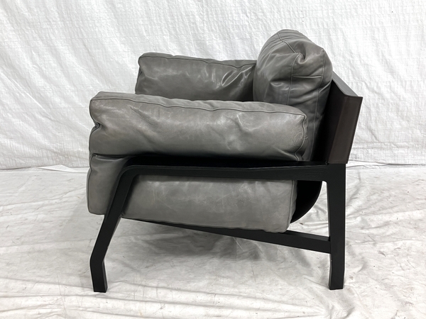 【引取限定】 Cassina ELORO 285 レザー 1人掛 ソファ カッシーナ エローロ 家具 中古 直 Y8821971_画像8