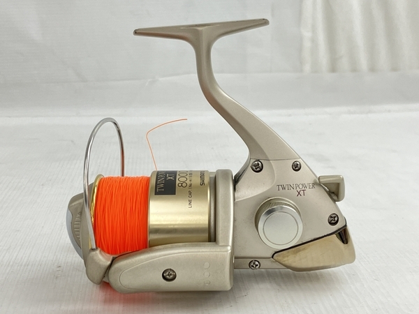 【動作保証】SHIMANO TWIN POWER XT 8000 シマノ ツインパワー スピニングリール 釣具 中古 N8795868_画像3