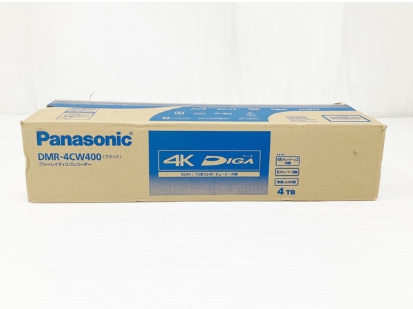 【動作保証】Panasonic DMR-4CW400 ブルーレイディスクレコーダー 2019年製 パナソニック 中古 良好 O8816749_画像2