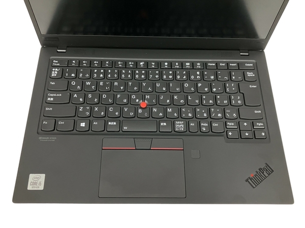 【動作保証】 LENOVO ThinkPad X1 ノートパソコン 14インチ 20R2CTO1WW i5-10210U 8GB SSD 256GB Win11 中古 M8814009_画像4