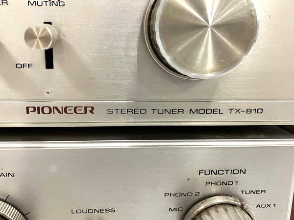 Pioneer SA-810 TX-810 システムコンポ プリメインアンプ チューナー 音響機器 パイオニア ジャンク B8850100_画像5