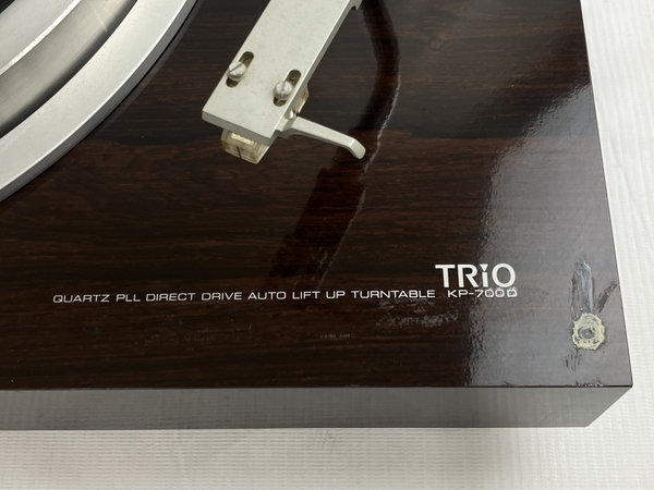 【動作保証】TRIO KP-700D ターンテーブル オーディオ ジャンク N8834880_画像9