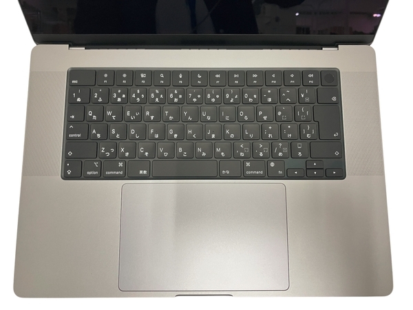 【充放電回数35回】【動作保証】Apple MacBook Pro 16インチ 2021 MK183J/A ノート PC M1 Pro 16GB SSD 512GB Monterey 中古 美品 T8540527_画像4