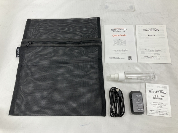 【動作保証】MTG SIXPAD SE-BE00A パワースーツライト コアベルト Sサイズ シックスパッド 家電 美品 W8852109_画像2