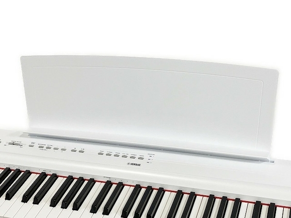 【引取限定】【動作保証】 YAMAHA P-125WH 電子ピアノ 88鍵 ホワイト 2022年製 ヤマハ 中古 良好 直 T8755870_画像3