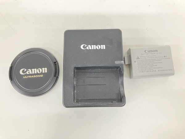 Canon キャノン EOS KISS X3 ZOOM EF-S 18-55mm 3.5-5.6 IS レンズキット デジタル カメラ 訳あり K8779484_画像2