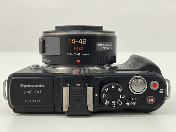 【動作保証】 Panasonic LUMIX DMC-GX1 14-42mm レンズキット デジカメ カメラ ミラーレス一眼 ルミックス 中古 Z8825701_画像4