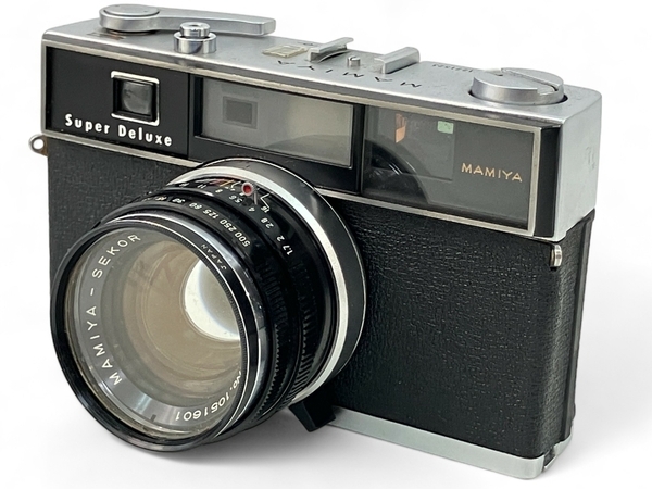 Mamiya Super Deluxe MAMIYA-SEKOR 48mm F:1.7 フィルム カメラ ジャンク Z8845380_画像1