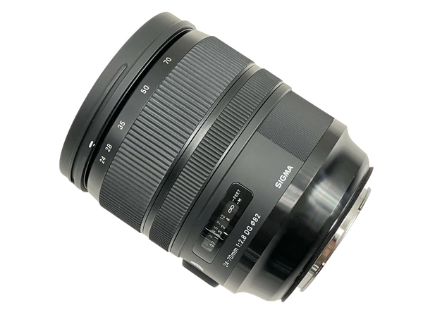 【動作保証】 SIGMA 24-70mm F2.8 DG OS HSM Art For canon シグマ フルサイズ用 大口径標準ズームレンズ 中古 訳有 W8863363_画像6