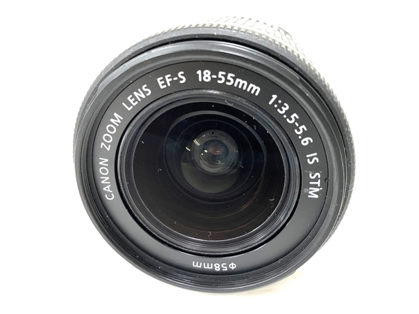 【動作保証】 Canon EOS Kiss X8i 18-55mm 55-250mm 一眼 レフ カメラ ダブルズームキット 中古 O8829448_画像6