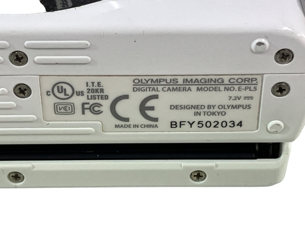 OLYMPUS PEN Lite E-PL5 14-42mm ミラーレス 一眼 レンズキット ジャンク N8808804_画像9