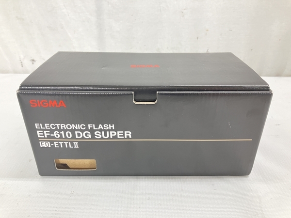 【動作保証】 SIGMA EF-610 DG SUPER E0-ETTL II シグマ フラッシュ ストロボ 中古 良好 W8863364_画像3