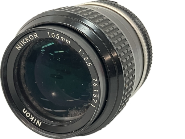 NIKON NIKKOR 105mm 1:2.5 カメラ レンズ マニュアル ニコン ジャンク C8862642_画像1