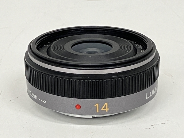 【動作保証】 Panasonic H-H014 LUMIX 2.5 14mm ASPH レンズ カメラ 中古 S8863113_画像5