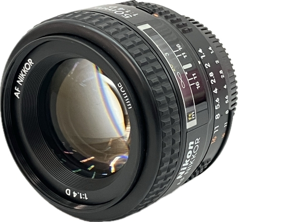 【動作保証】 Nikon AF NIKKOR 50mm f:1.4 D カメラ レンズ 単焦点 標準 ニコン 中古 C8864134_画像1