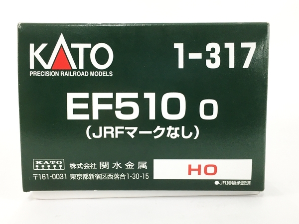 [ operation guarantee ]KATO 1-317 EF510 0 JRF Mark none HO gauge used excellent Y8863780