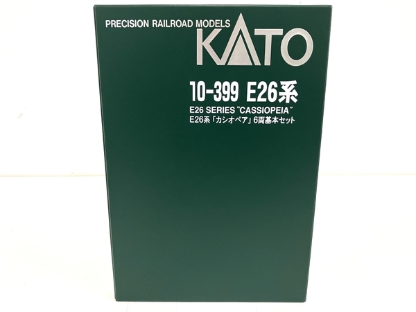 【動作保証】 KATO 10-399 E26系特急寝台客車「カシオペア」 6両基本セット Nゲージ 鉄道模型 中古 良好 B8843620_画像9