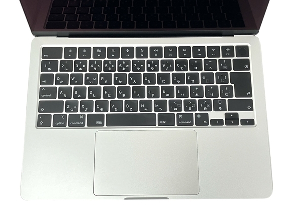 【バッテリ充放電回数 6回】 【動作保証】 Apple MacBook Air M2 2022 MLXY3J/A ノート PC M2 8GB SSD 256GB Ventura 中古 美品 T8708993_画像4