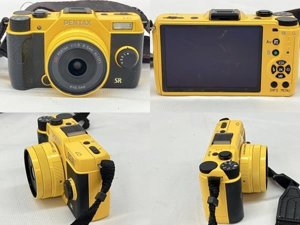 【動作保証】PENTAX Q7 ミラーレス 一眼 カメラ 8.5mm F1.9 5-15mm F2.8-4.5 レンズ セット ペンタックス 中古 C8766413_画像3