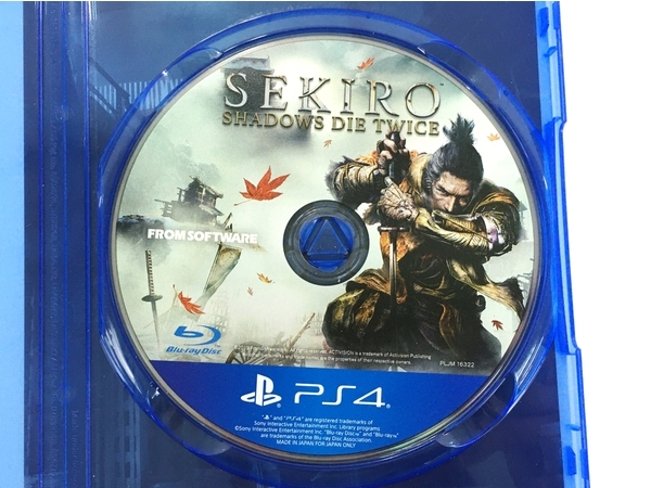 【動作保証】FROM SOFTWARE SEKIRO SHADOWS DIE TWICE PS4ソフト ゲーム 中古 Y8862242_画像5