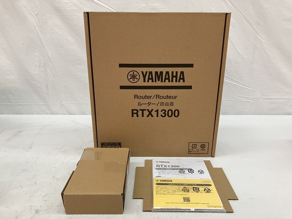 【動作保証】 YAMAHA RTX1300 10ギガ アクセス VPN ルーター PC 周辺 ネットワーク 機器 ヤマハ 未使用 C8866710_画像2