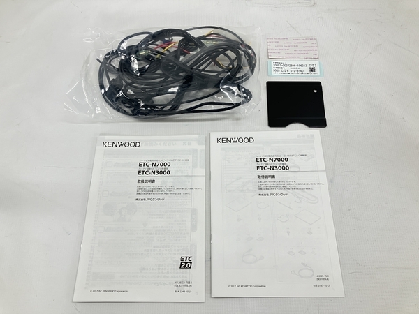 KENWOOD ETC-N3000 カーナビ連動型 ETC2.0 車載器 ケンウッド カー用品 ジャンク W8862092_画像2