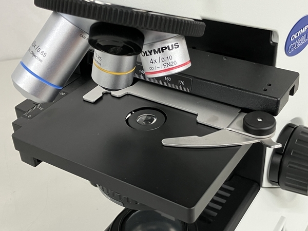 OLYMPUS オリンパス CX22LEDLFS2 正立顕微鏡 LED 対物レンズ付き 顕微鏡 木箱付き ジャンク K8860554_画像7