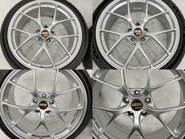 【引取限定】 MICHELIN 255/35 ZR 19 BBS DURA ホイール 4本 タイヤ 車 用品 ミシュラン 中古 直 K8829470_画像6