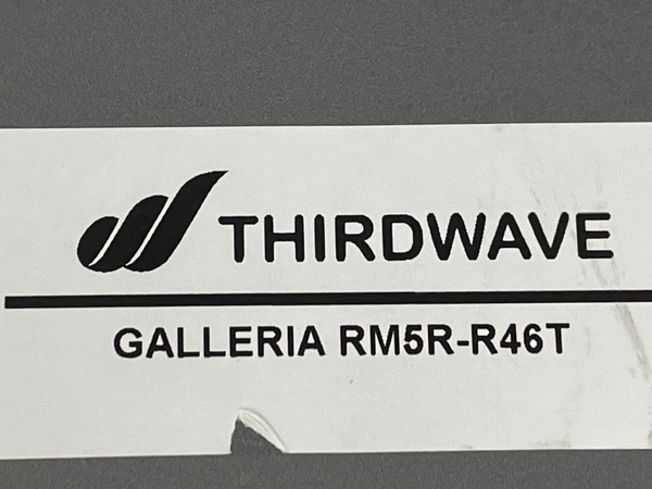 【動作保証】Thirdwave GALLERIA RM5R-R46T デスクトップ パソコン Ryzen 5 4500 16GB SSD 1TB RTX 4060 Ti 中古 M8801522_画像8