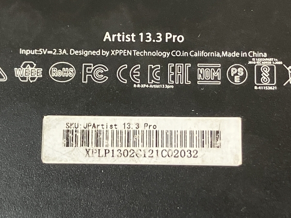 【動作保証】XP-PEN ARTIST 13.3 Pro 液晶ペンタブレット 液タブ PC周辺機器 中古 N8862984_画像6