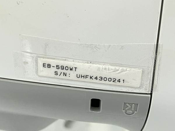 【動作保証】EPSON プロジェクター EB-590WT 天井金具 ELPMB23付き 3300lm 点灯時間不明 動作品 中古 T8862596_画像5