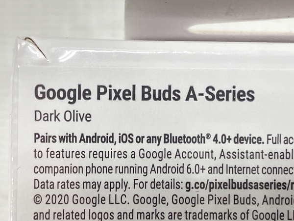 【動作保証】Google Pixel Buds A-Series Dark Olive 完全ワイヤレスイヤホン 未使用 W8860463_画像6