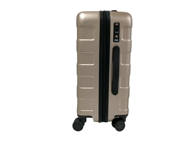【動作保証】MUJI 無印良品 EEE02A3S ハードキャリーケース 36L 4輪 スーツケース 旅行 中古 T8835167_画像2