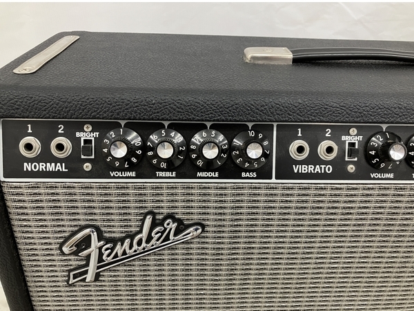 【引取限定】【動作保証】 Fender 65 TWIN REVERB-AMP ギター アンプ TYPE PR 186 コンボ アンプ 音響 器材 中古 訳有 直 O8857064_画像4