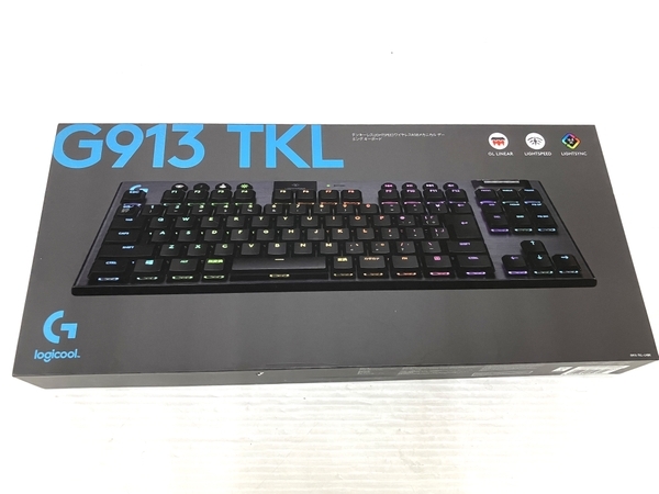 Logicool ロジクール G913-TKI ワイヤレス テンキーレス キーボード PC周辺機器 ジャンク O8838746_画像5