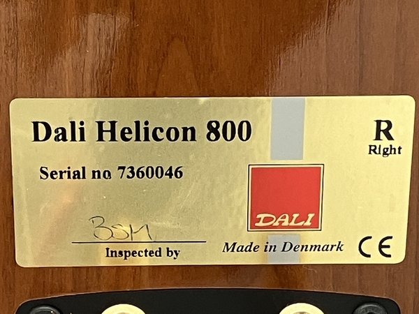 【引取限定】【動作保証】 DALI HELICON 800 スピーカー ペア フロア型 オーディオ 音響 機器 中古 良好 直 C8820249_画像10