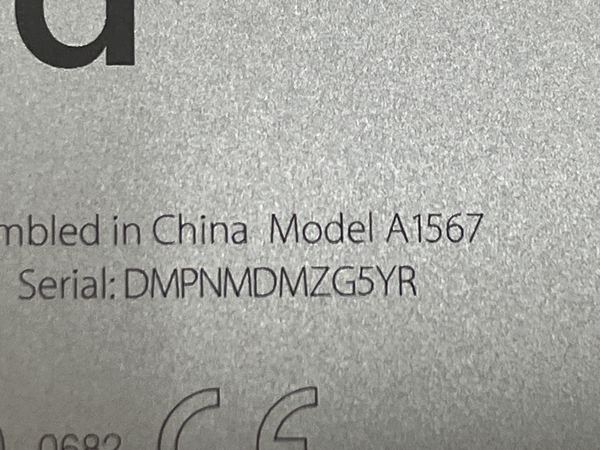 Apple iPad Air MH1G2J/A 128GB Wi-Fi+Cellularモデル タブレット ジャンク M8594591_画像8