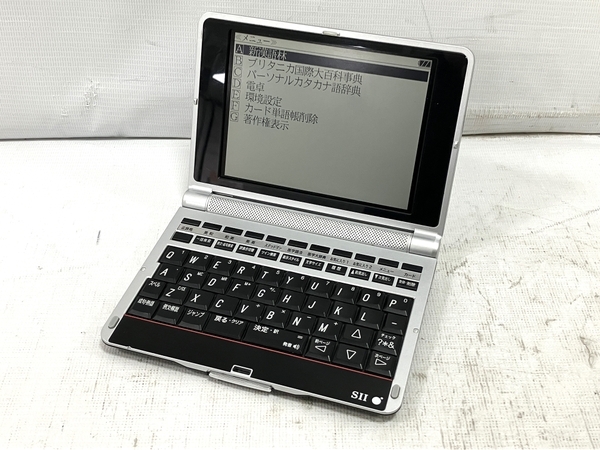 【動作保証】 SEIKO セイコー SL791A 電子辞書 医学モデル 英英辞書 医学大辞典 SII 中古 H8780646_画像1