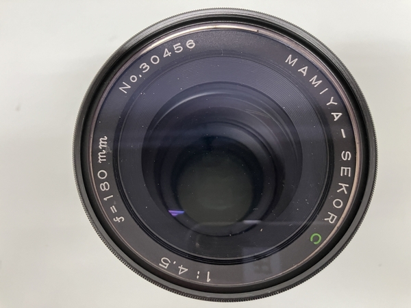 MAMIYA-SEKOR C 1:4.5 f=180mm カメラレンズ マミヤ 中古 訳あり S8761001_画像2