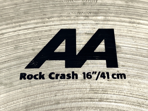 SABIAN AA Rock Crash 16インチ 41cm シンバル 楽器 ジャンク T8759686_画像6